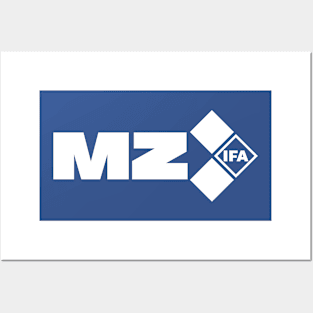 MZ IFA logo (white) Posters and Art